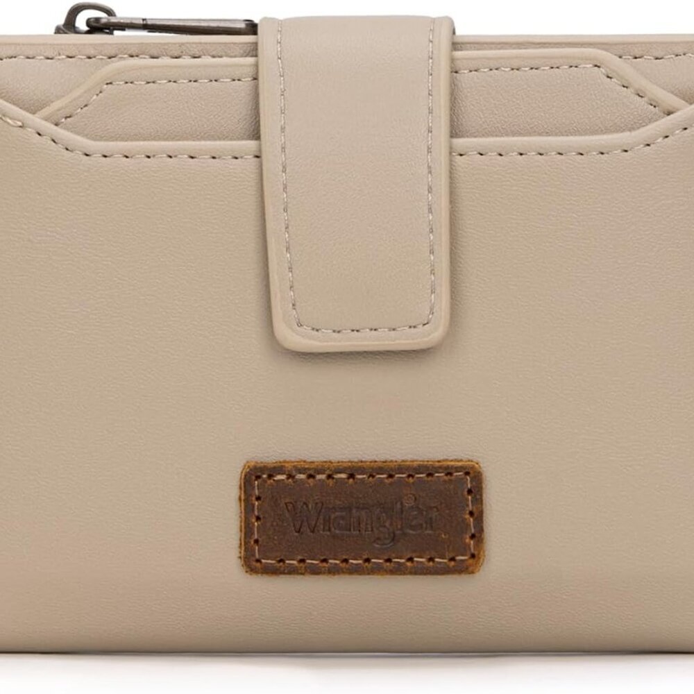 Women's Faux Leather Small Rfid Wallet Bifold With Removable Id Window